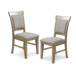 Oliver Cream/Grey Dining Chair Set of 2