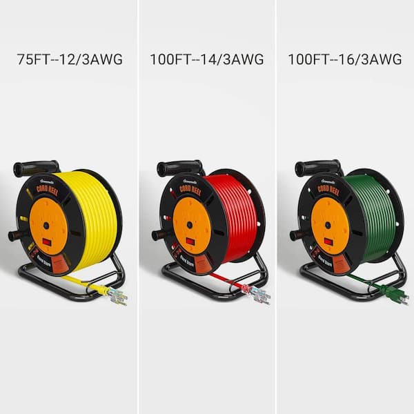 150 ft - Cordpro - Extension Cord Reels - Extension Cords - The Home Depot