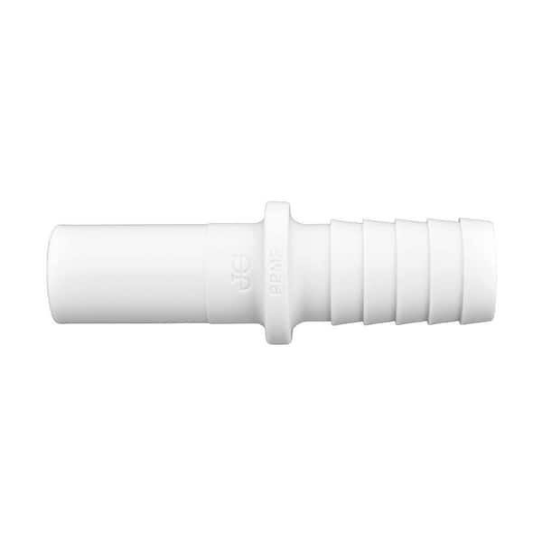 John Guest 1/2 in. Push-to-Connect Tube to Hose Stem Polypropylene Fitting (10-Pack)