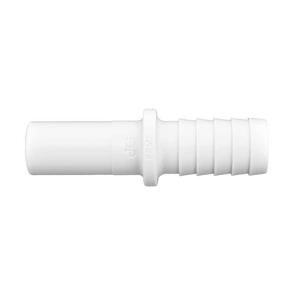 John Guest 1/2 in. Push-to-Connect Tube to Hose Stem Polypropylene Fitting (10-Pack)