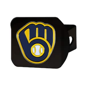 MLB - Milwaukee Brewers Color Hitch Cover in Black