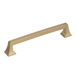Mulholland 6-5/16 in. (160mm) Traditional Golden Champagne Arch Cabinet Pull