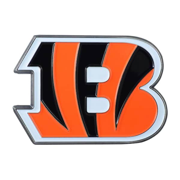 FANMATS NFL - Cincinnati Bengals 3D Molded Full Color Metal Emblem