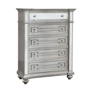Salamanca Champagne Contemporary Style Chest of Drawers