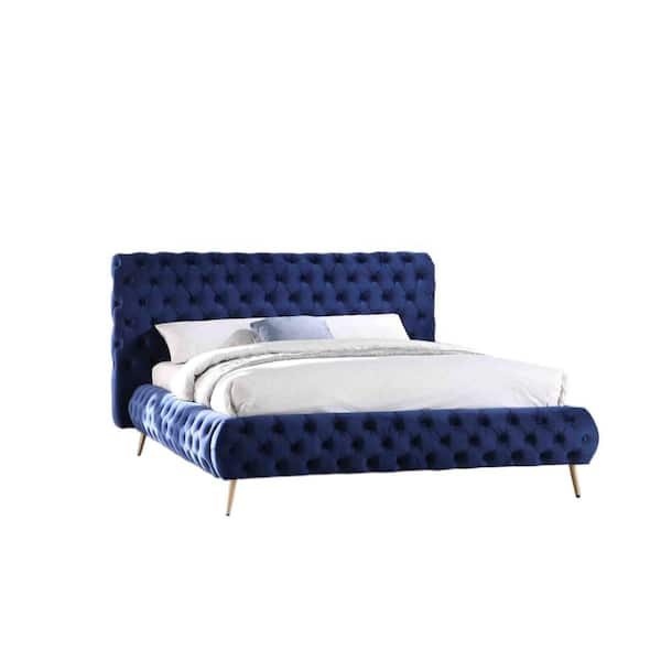 Blue California King Bed Frame 53 Off Vexi Cat Blue California King Bed Frame, Craigslist California King Bed Frame