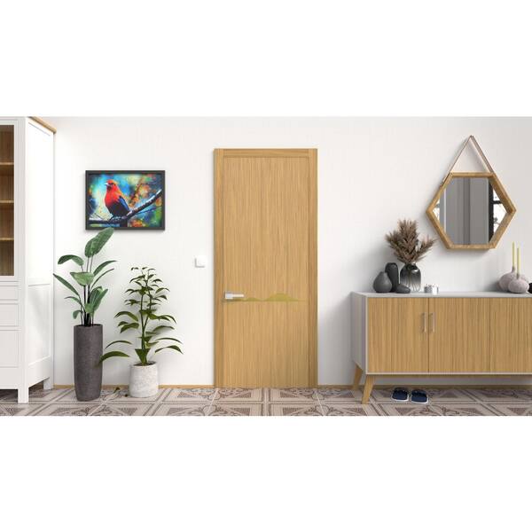 VILLAR HOME DESIGNS 36 in. x 96 in. Julia Prefinished Solid Core