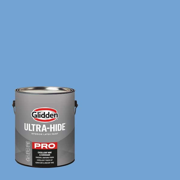 Glidden Ultra-Hide 1 gal. PPG1242-4 Overcast Satin Interior Paint ...