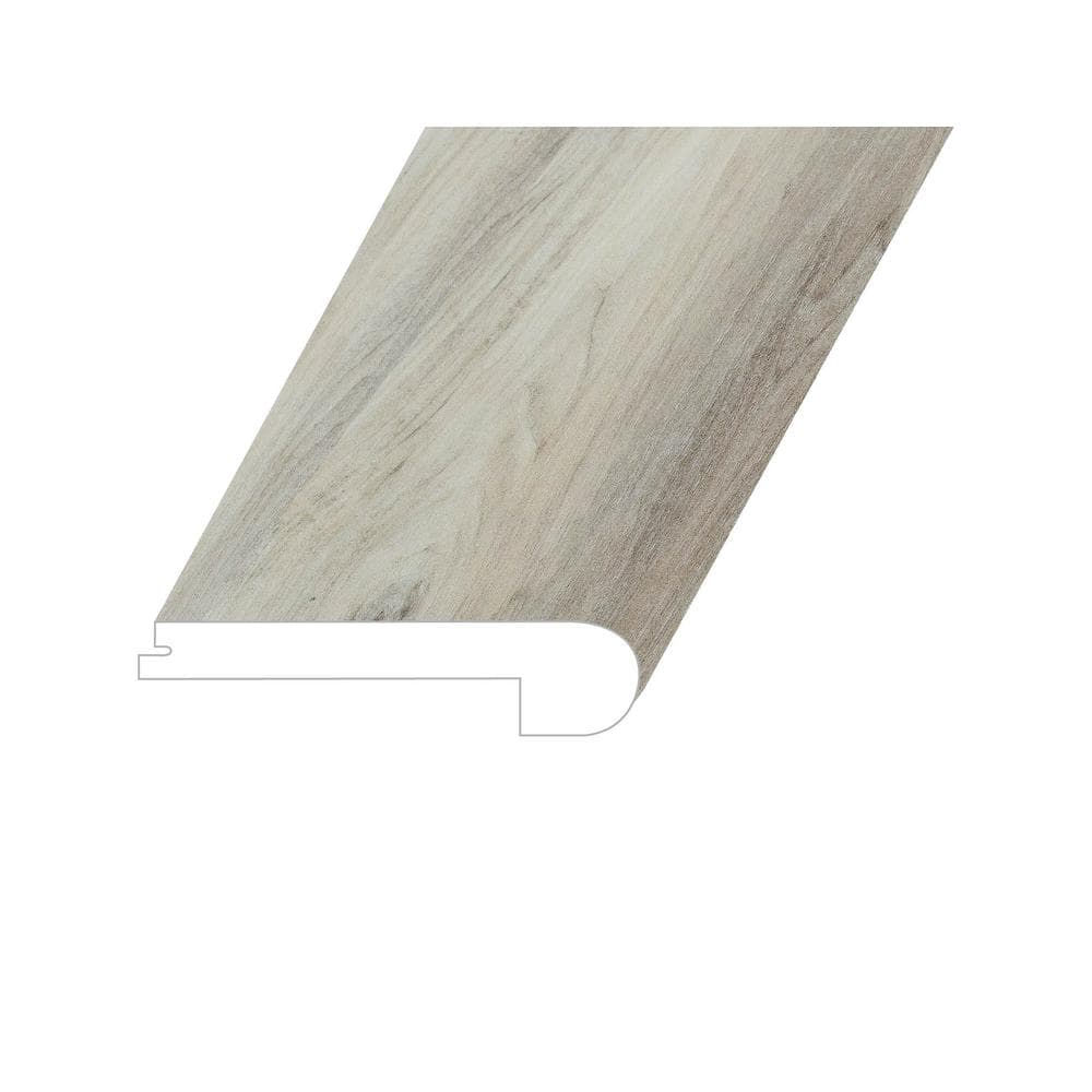 Silva Scrolled Henna 1 in. Thick x 4.5 in. Wide x 94.5 in. Length Vinyl Flush Stair Nose Molding price history on PriceWatchPro