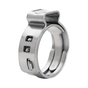 5/8 in. Stainless Steel Oetiker Style Pinch Clamps PEX Cinch Rings (50-Pack)