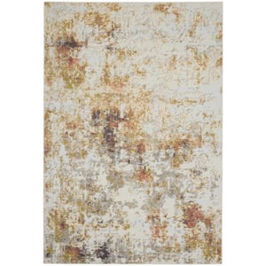 Trance Multicolor 7 ft. x 10 ft. Contemporary Area Rug