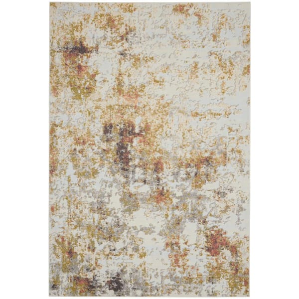 Nourison Trance Multicolor 7 ft. x 10 ft. Contemporary Area Rug
