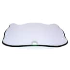 Elegante Rectangular Glass Vessel Sink in Clear