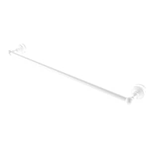 Waverly Place 30 in. Over-the-doorShower Door Towel Bar in Matte White