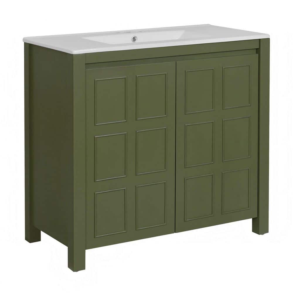 VANITYFUS 36 in. W x 18.3 in. D x 34 in. H Single Sink Bath Vanity