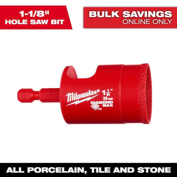 1-1/8 Diamond Max Hole Saw Bit