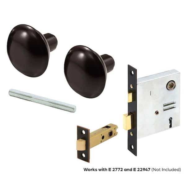 Prime-Line Classic Bronze Plated Spindle Knob Set E 2499 - The