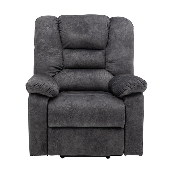 wetiny Grey Recliners Lift Chair Relax Sofa Chair Livingroom Furniture Living Room Power Electric Reclining for Elderly