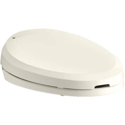 C3 201 Electric Bidet Seat for Elongated Toilets in Biscuit