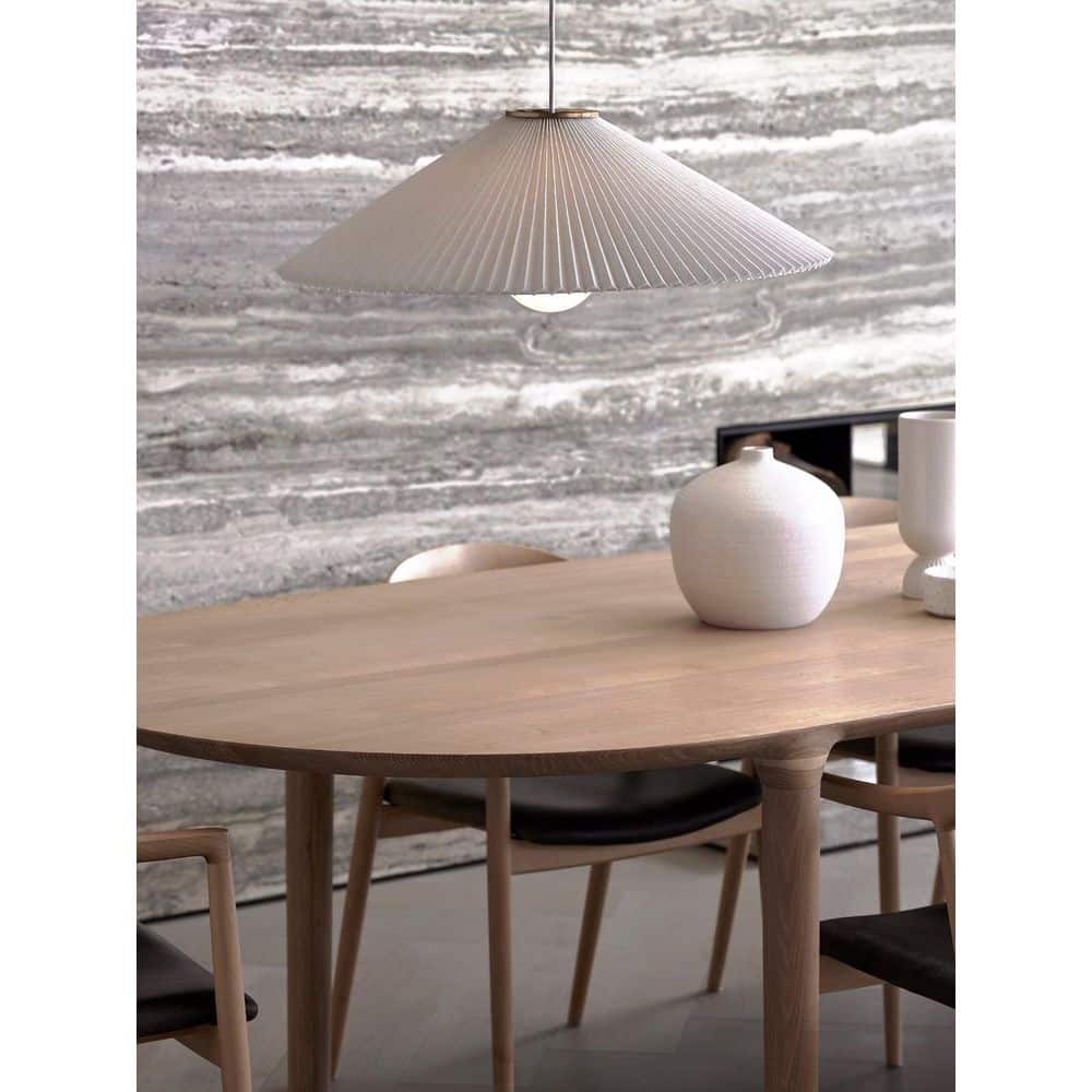 Amore 1 Light Aged Brass Large Pendant Light with Pleated White Linen Shade, No Bulbs Included price history on PriceWatchPro