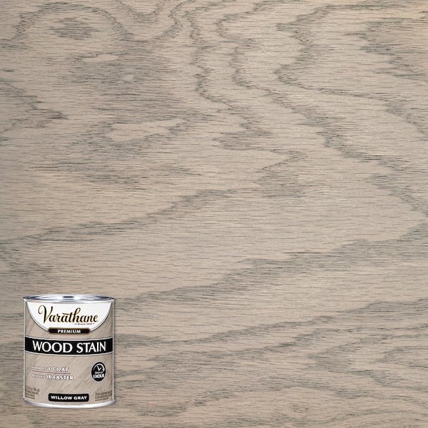 Varathane 1 Qt. Willow Gray Premium Fast Dry Interior Wood Stain