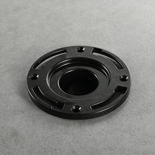 洋楽 Teflune Everbilt Twist-N-Set 4 in. ABS Open Toilet Flange 105203A-4BL