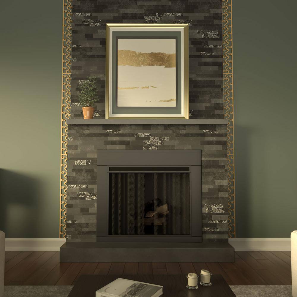 Tilden 46.5" Unfinished MDF Fretwork Crown Moulding