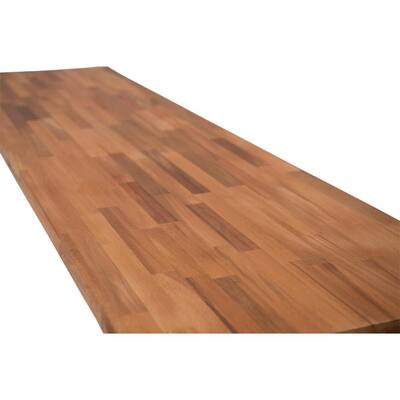 Unfinished Beech 4 ft. L x 30 in. D x 1.5 in. T Butcher Block Countertop