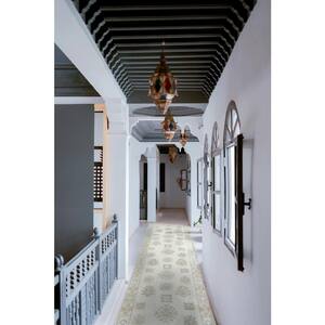 Ivory 30 in. Your Choice Length Stair Runner