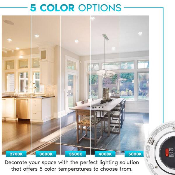 Recessed light colors sales