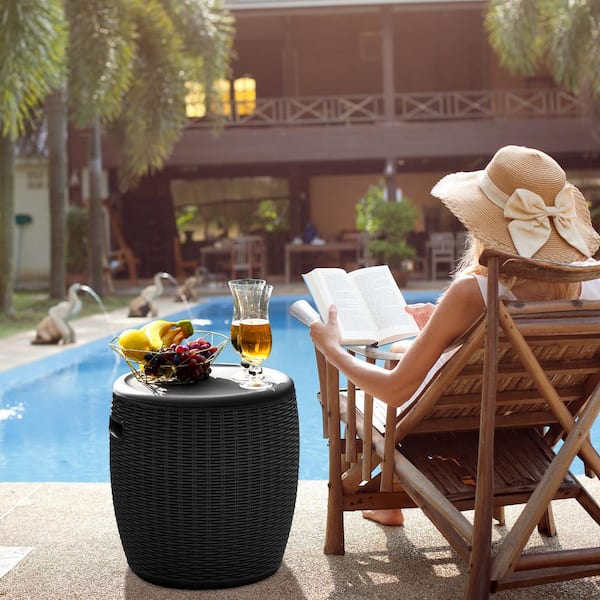 DEXTRUS 9.8 gal. Patio Ice Cooler