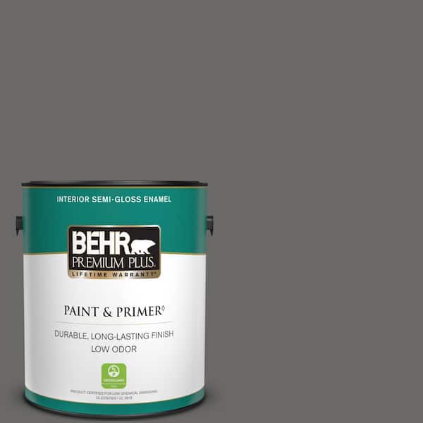 BEHR PREMIUM PLUS 1 gal. #T11-5 Not So Innocent Semi-Gloss Enamel Low Odor Interior Paint & Primer