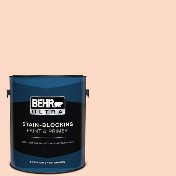 BEHR ULTRA 1 gal. #240C-2 Heavenly Song Satin Enamel Exterior Paint & Primer