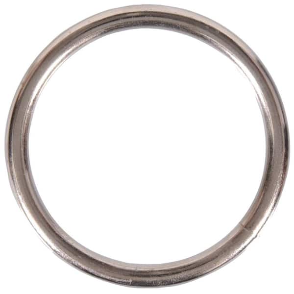 50 Pcs 12mm 1/2 Metal O-Rings O Rings Non Welded Nickel