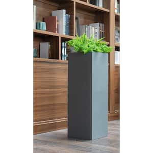 Bristol 39 in. x 13.75 in. x 13.75 in. Gray Fiberstone Planter