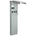 RV Pad Mount Pedestal with 50 Amp and 30 Amp RV Receptacles and 20 Amp GFCI Receptacle