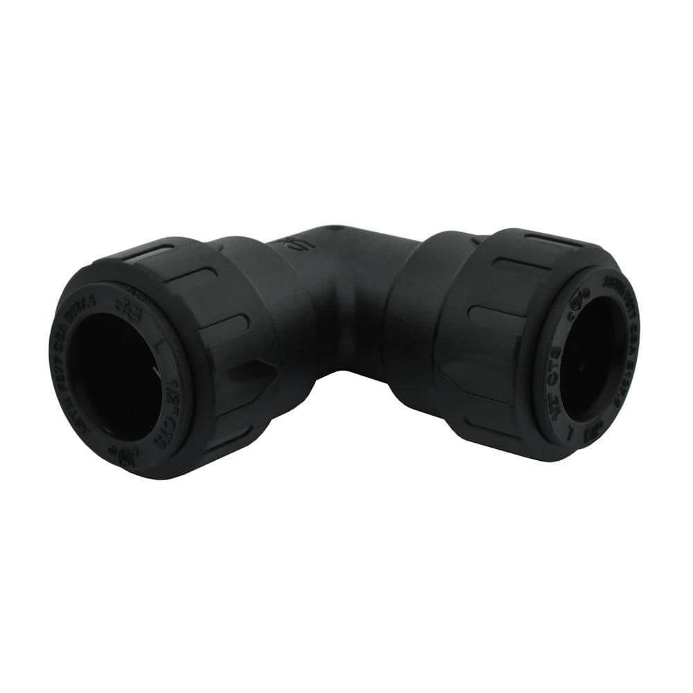 SharkBite ProLock 1/2 in. Push-To-Connect Plastic 90-Degree Elbow