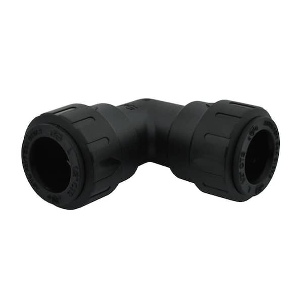 ProLock 1/2 in. Push-To-Connect Plastic 90-Degree Elbow Fitting