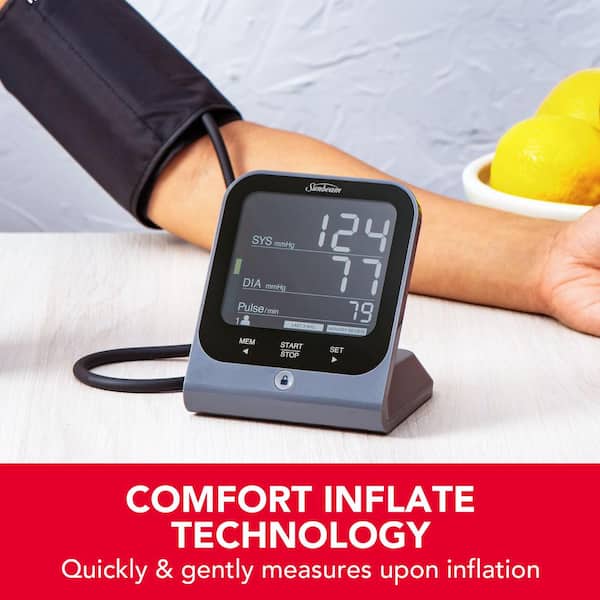  Greater Goods Blood Pressure Monitor, Pro-Series, Upper Arm  with Large Backlit LCD, Premium Hardware : Health & Household