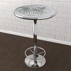 United States Army This We'll Defend White 42 in. Bar Table