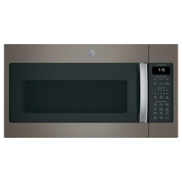 GE Adora 1.9 cu. ft. Over the Range with Sensor Cooking Microwave in Fingerprint Resistant Slate