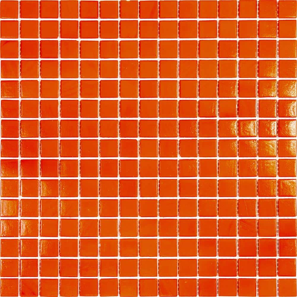Dune 4 in. x 6 in. Glossy Scarlet Red Glass Mosaic Uniform square Wall & Floor Sample Tile (0.13 sq. ft./Piece) (1-Pack) price history on PriceWatchPro
