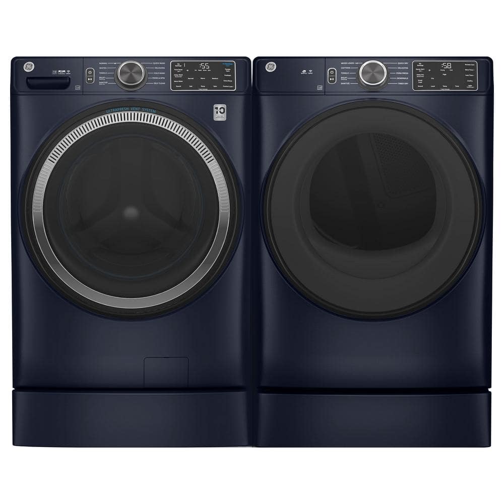 Sapphire Blue 7.8 Cu. Ft. Smart Stackable Electric Dryer