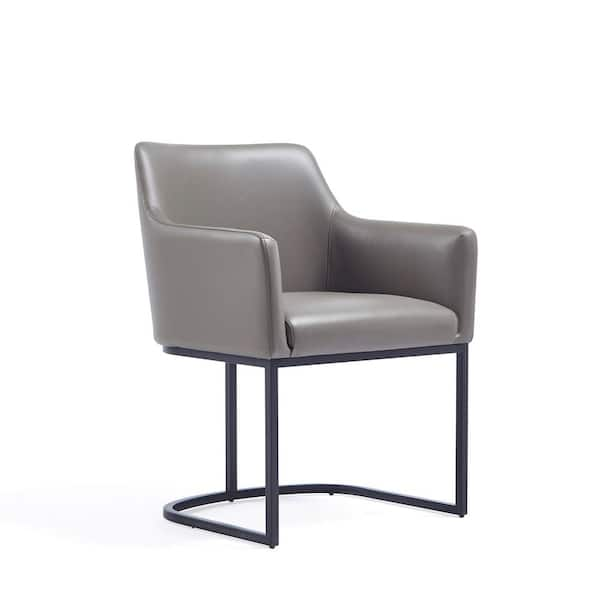 Grey best sale dining armchair