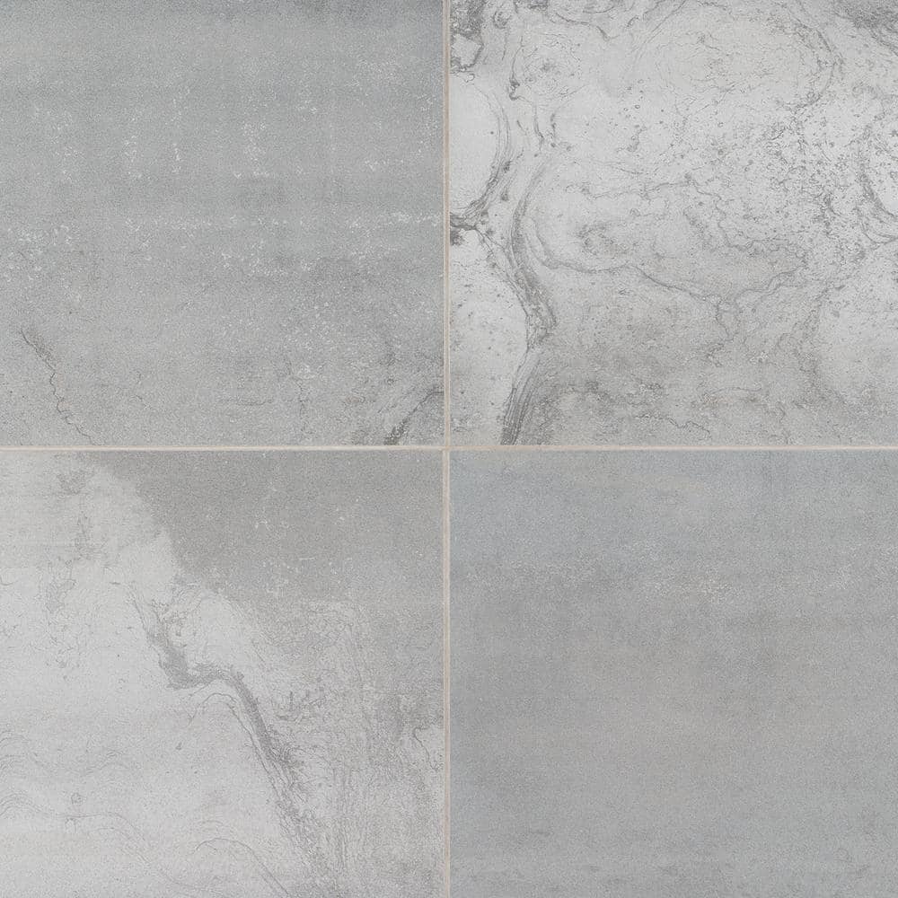 Lawrence 12" x 24" Matte Gray Porcelain Tile