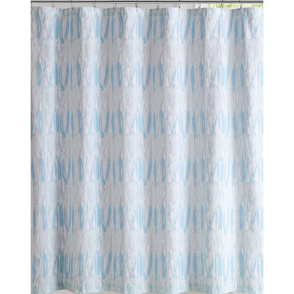 Brooklyn Loom Trevor 72 In Abstract, Abstract Shower Curtains