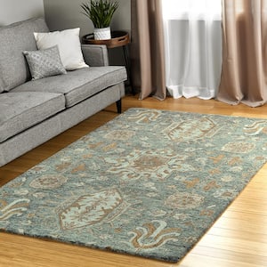 Chancellor Pewter Green 10 ft. x 14 ft. Area Rug