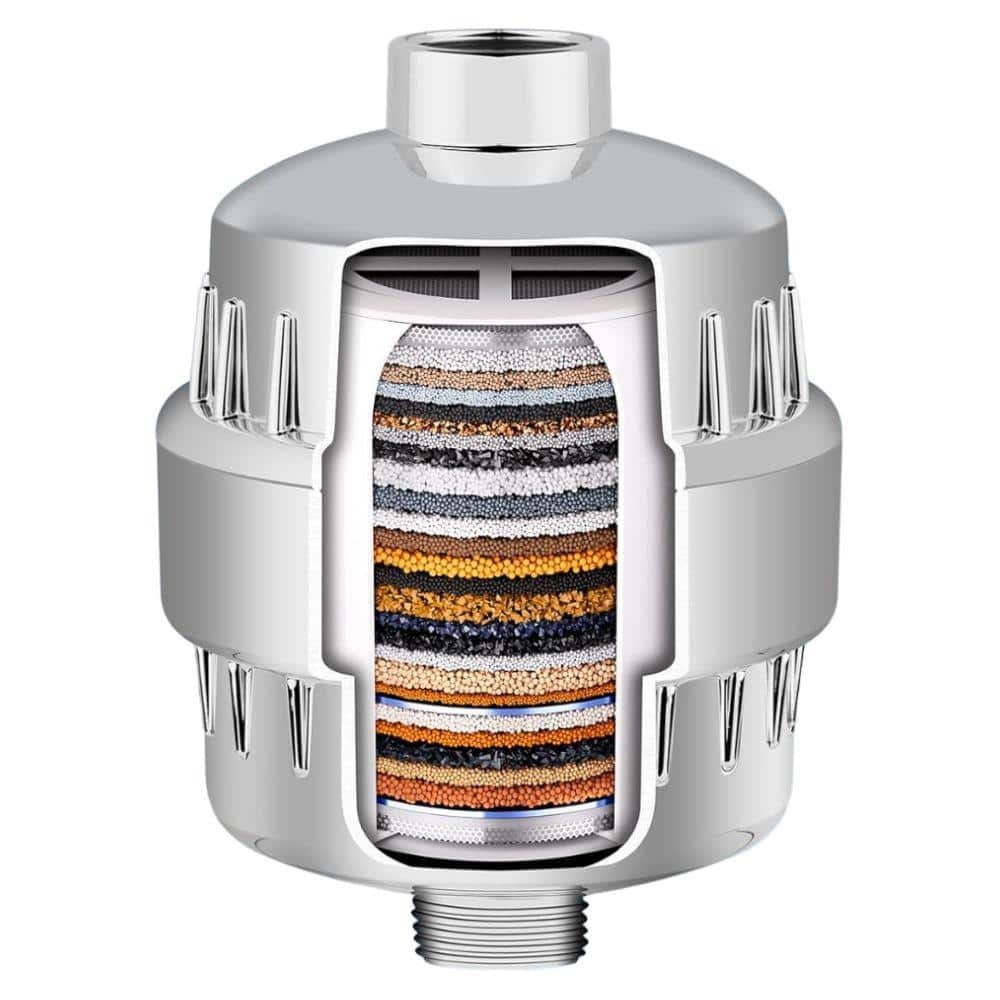 Lukvuzo Shower Head Water Filtration System with 30 Stage