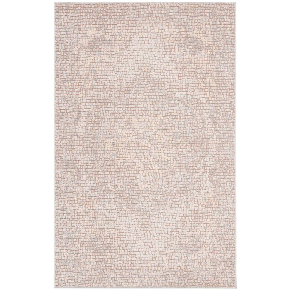 Marseille 4 ft. x 6 ft. Silver/Ivory Medallion Distressed Area Rug price history on PriceWatchPro