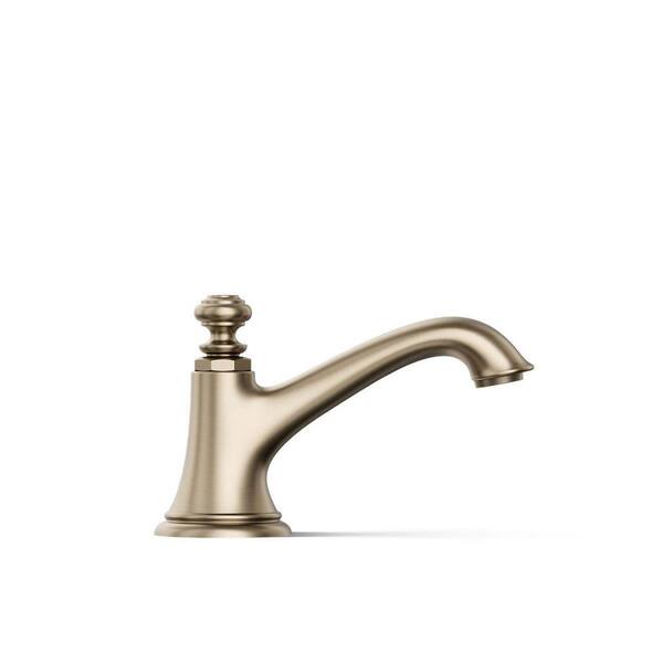 KOHLER Artifacts 5.375 in. Bathroom Sink Spout with Bell Design