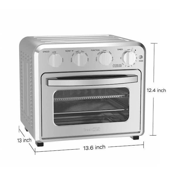 COOLSHARK 16 qt. Electric Outdoor Pizza Oven 4-Slice Extra